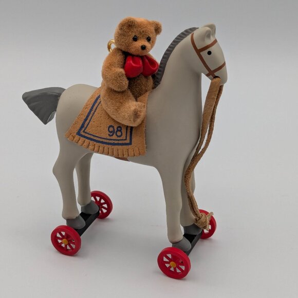 Hallmark Keepsake A Pony for Christmas 1998 NEW 1st in Pony for Christmas Series - Picture 1 of 11